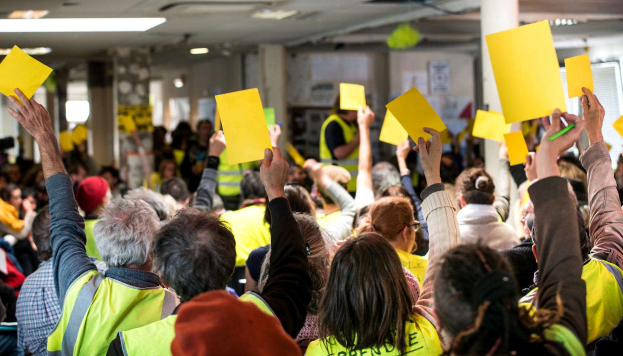 Asamblea de Asambleas chalecos amarillos